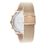 Montre Tommy Hilfiger Bracelet Maille Milanaise Élégante Homme