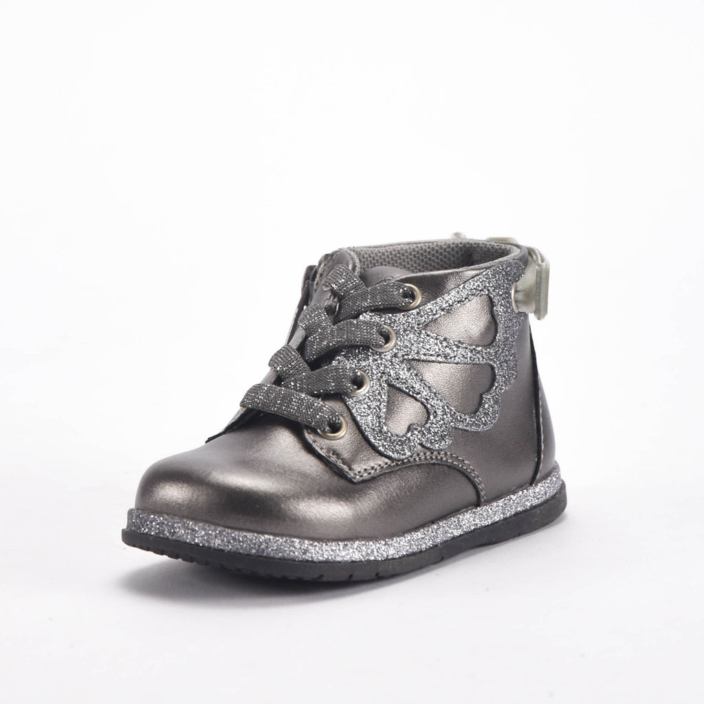 Chicco Bottines Métallisées à Paillettes pour Fille