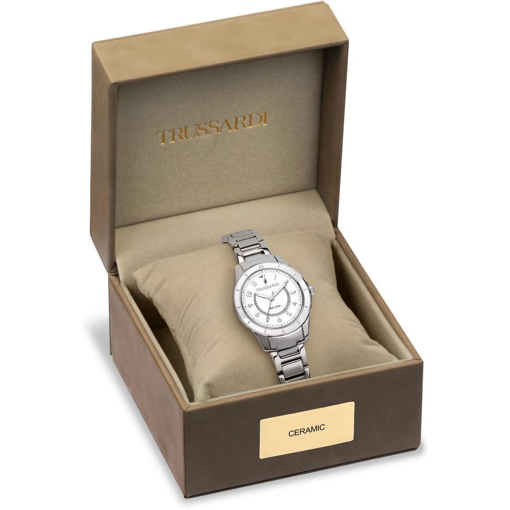 Trussardi Montre Élégante Acier Inoxydable Femme