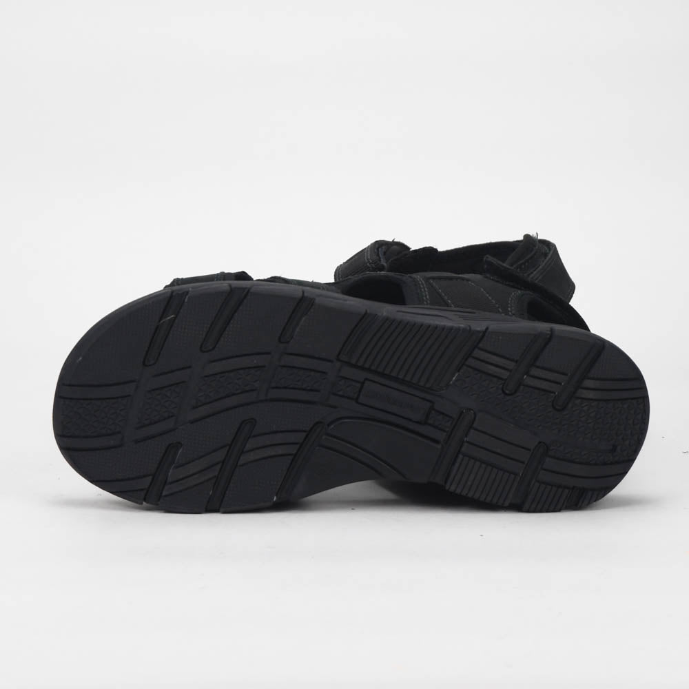 Lumberjack Sandales Confortables Homme Noir