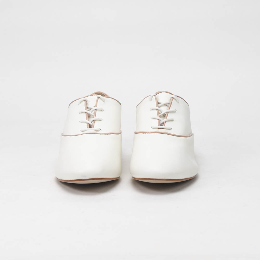 André Chaussures Richelieu Élégantes Blanc Femme