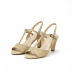 André Sandales à Talons Motif Étoiles Femme