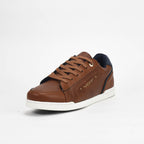 VO7 Baskets Basses Élégantes Marron Homme