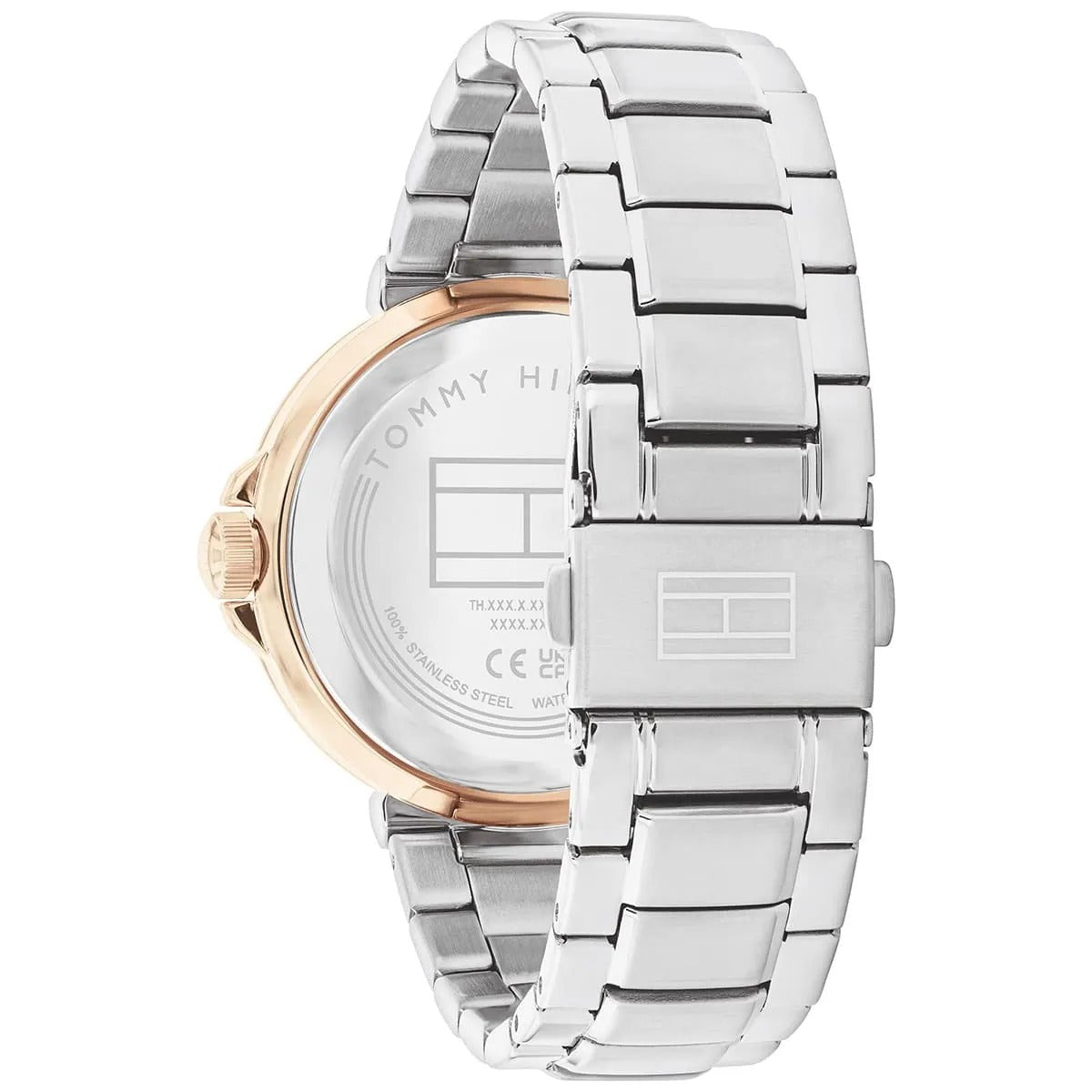 Tommy Hilfiger Montre Élégante Bicolore Femme