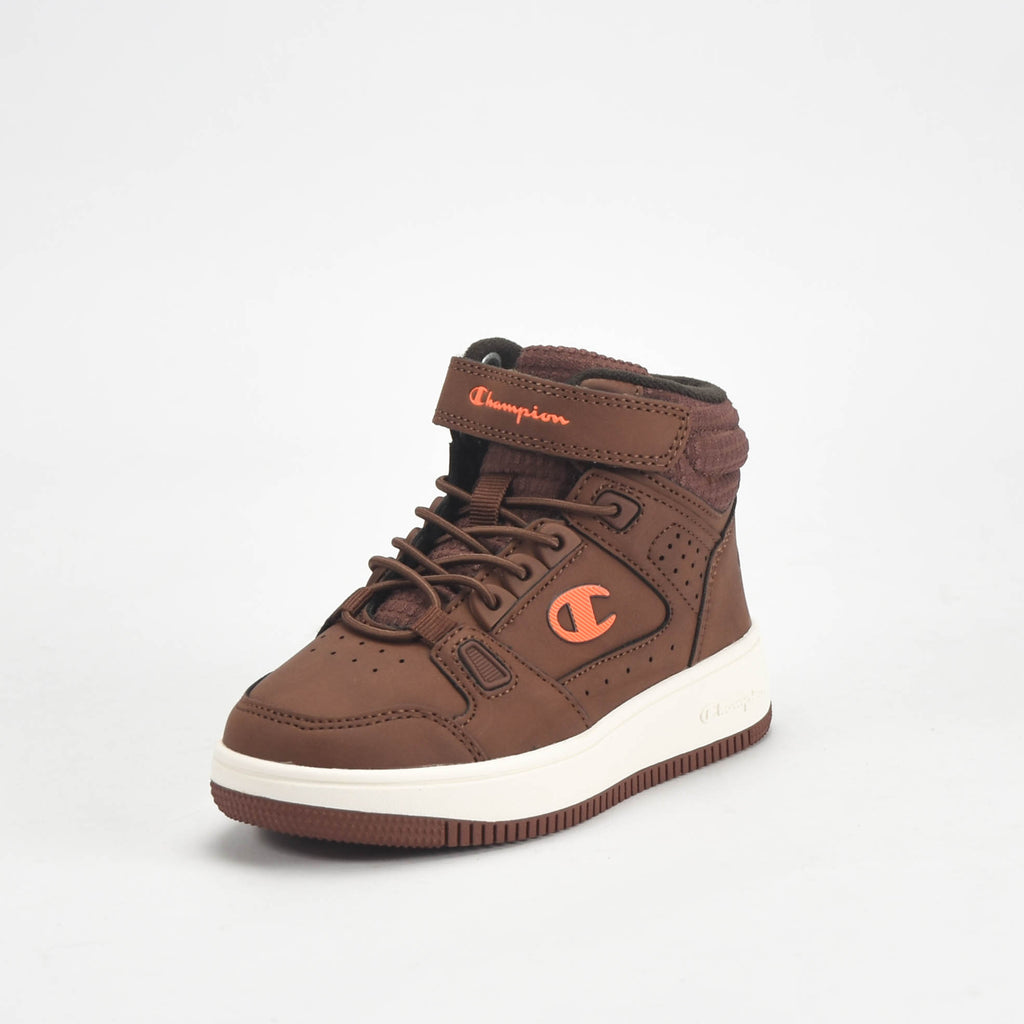Champion Baskets Montantes Confortables Marron Enfant