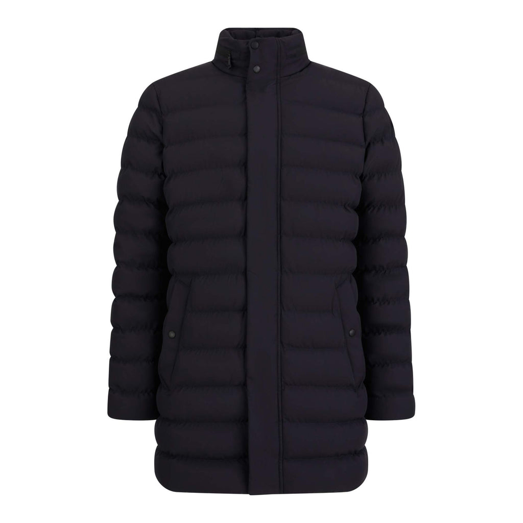 Geox Veste Matelassée Respirante Bleu Nuit Homme