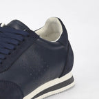 Brunello Cucinelli Baskets Cuir et Daim Élégantes Homme