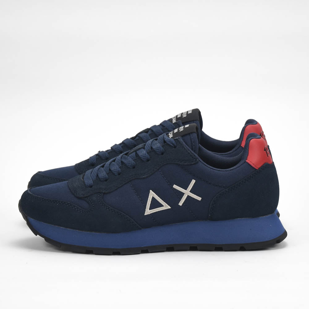 SUN68 Baskets Ally Navy Style Décontracté Homme