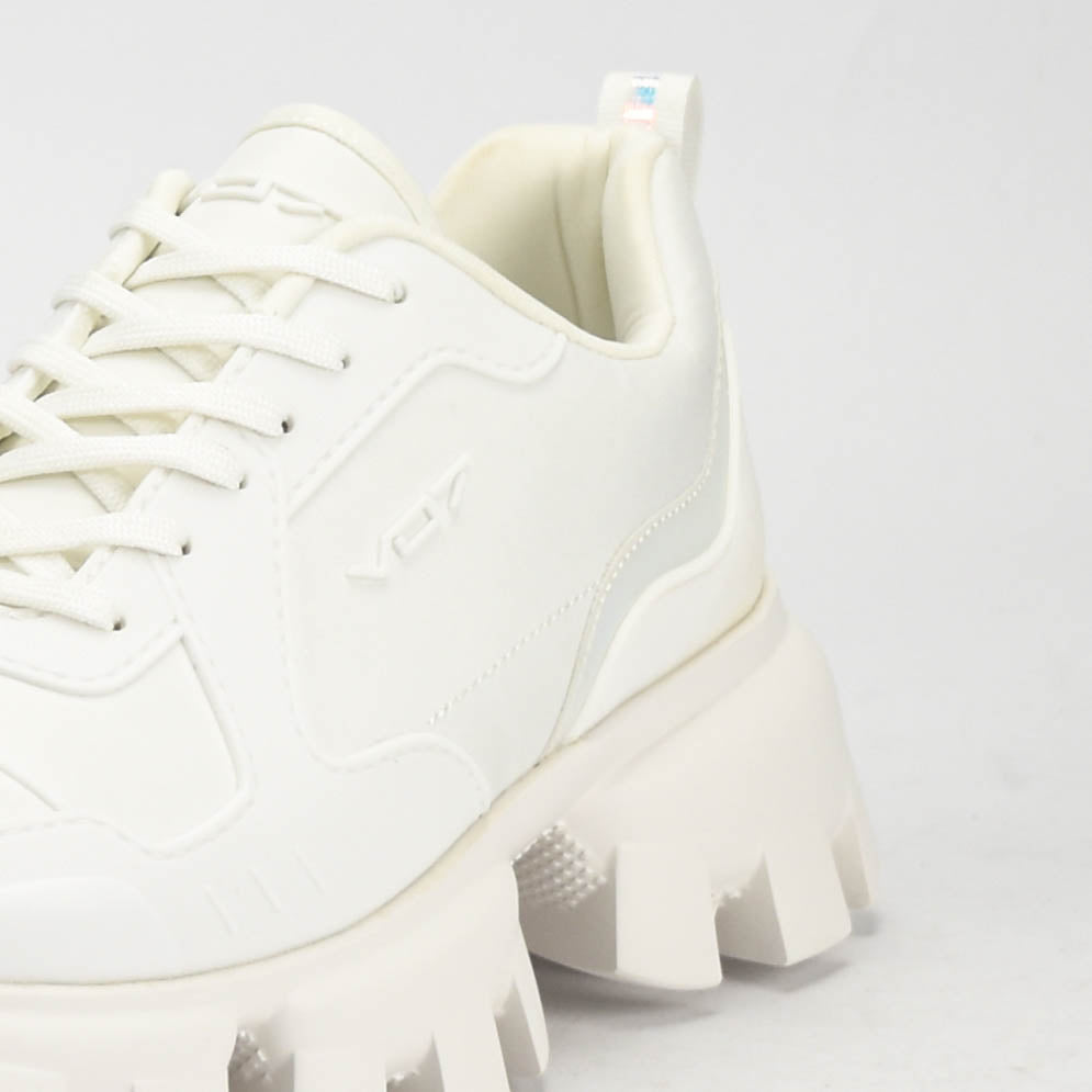 VO7 Baskets Amber Chunky Style Blanc Femme
