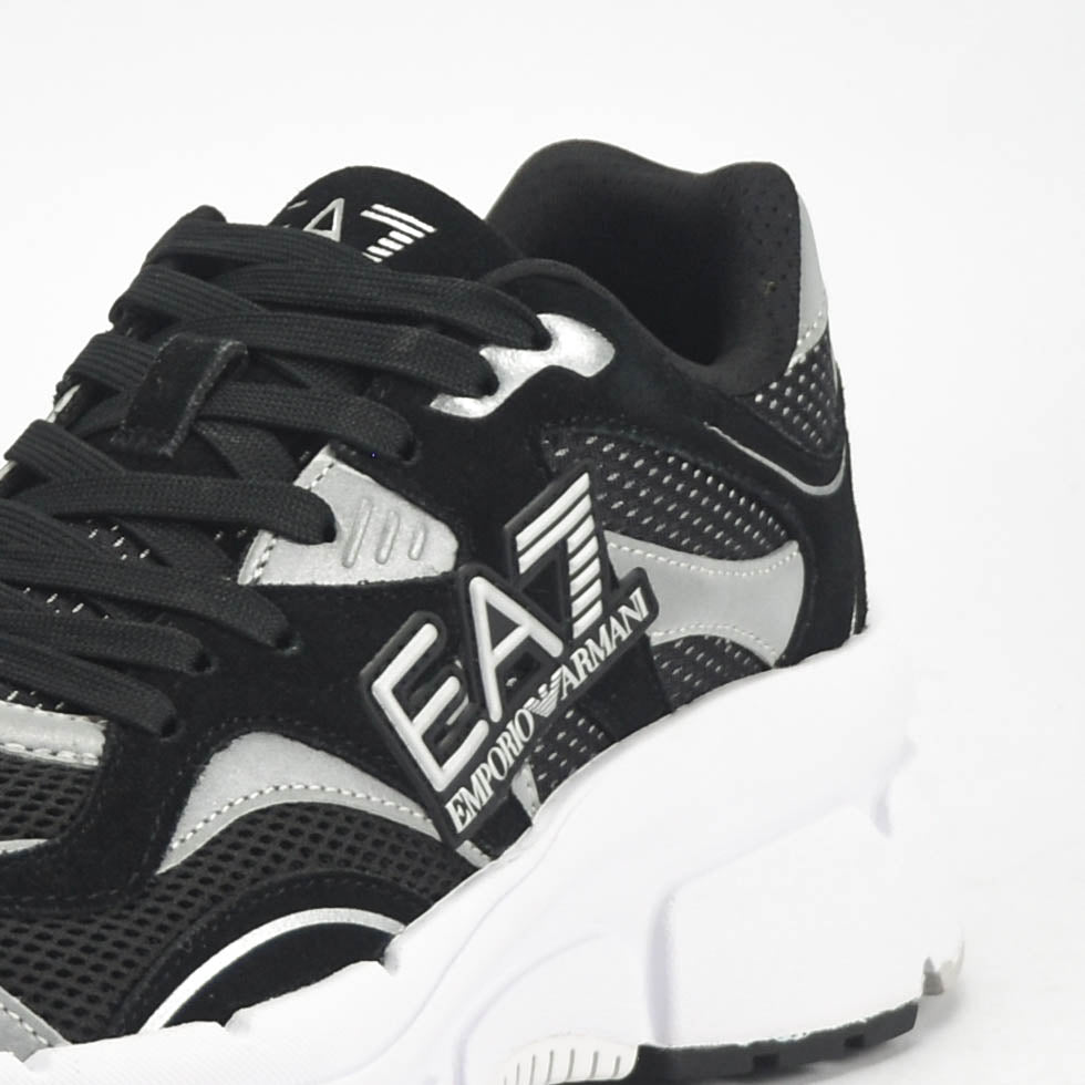 EA7 Emporio Armani Baskets Sportives Style Urbain Homme