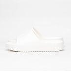 Peak Claquettes Confortables Blanc Pur Unisexe