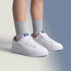 Peak Baskets Basses Style Urbain Blanc pour Enfant