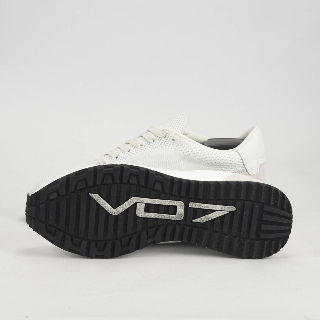VO7 Baskets Milan Knit Blanc Homme