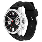 Tommy Hilfiger Montre Sport Multifonction Bracelet Silicone Homme