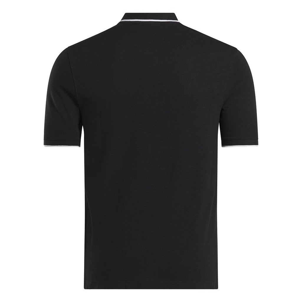 Reebok Polo Homme Classique Noir Élégant