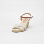 André Sandales Compensées Style Espadrille Femme