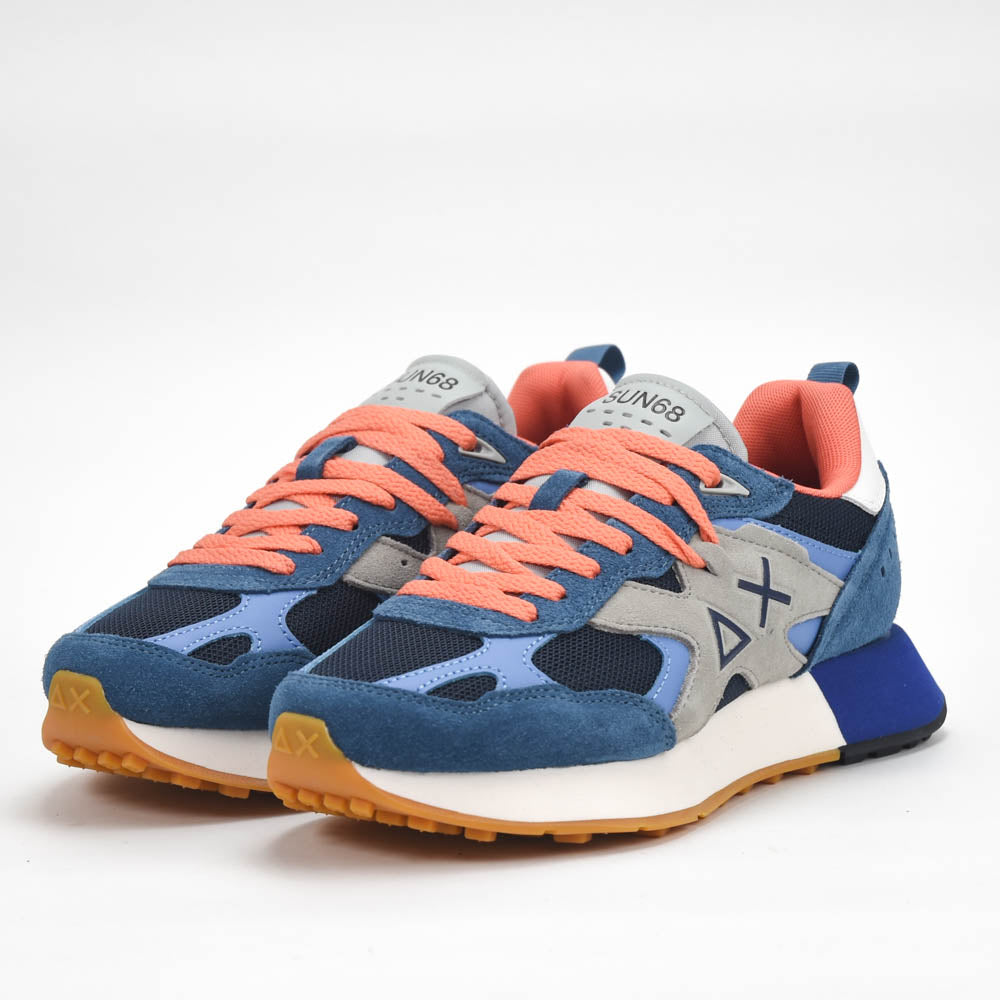SUN68 Baskets Multicolores Style Urbain Homme
