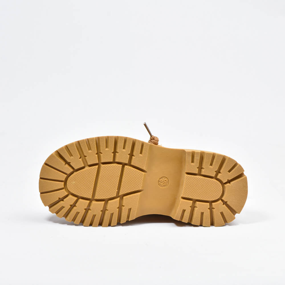 Botte imperméables à lacets Marron Enfants ﻿ 6
