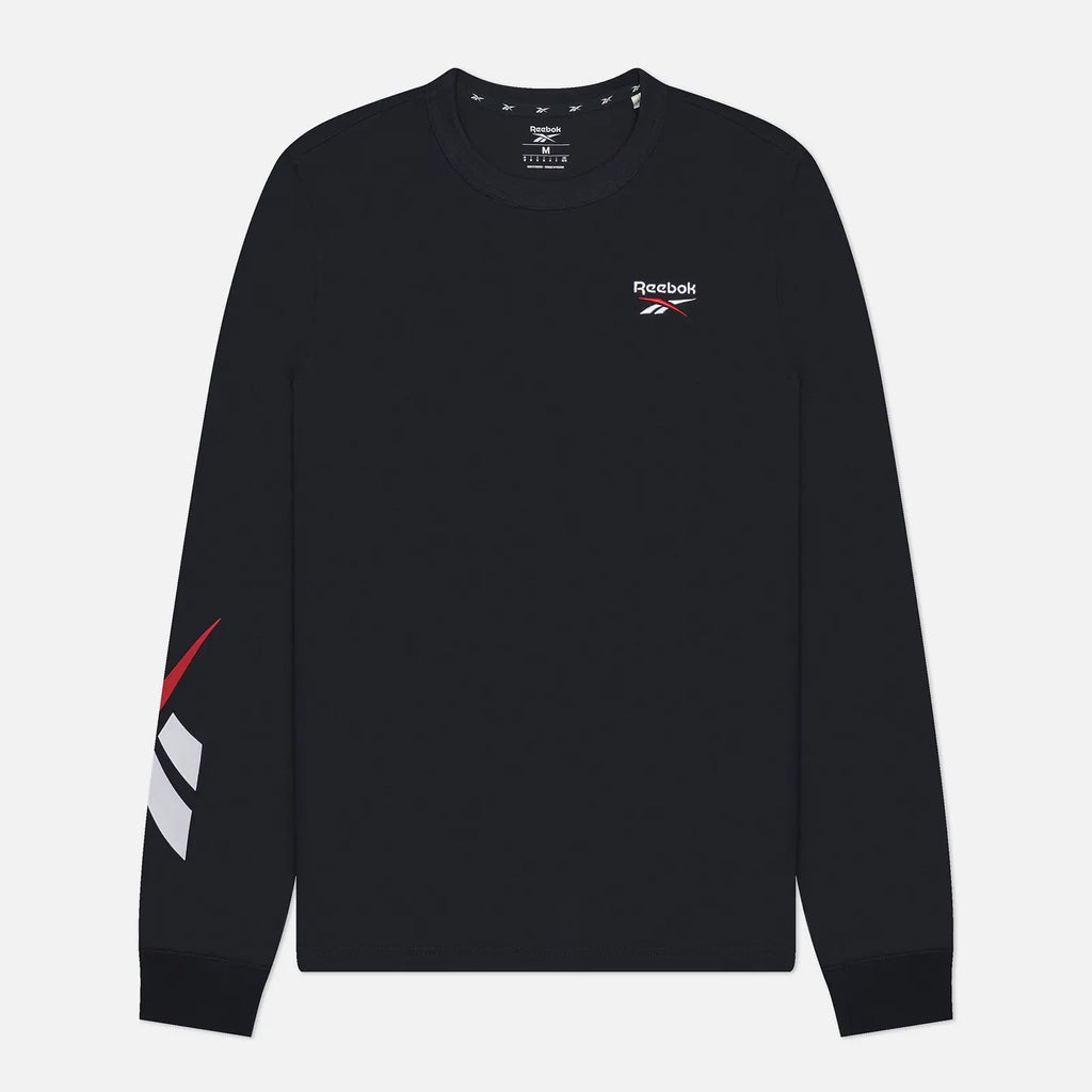 Reebok T-shirt Manches Longues Logo Homme