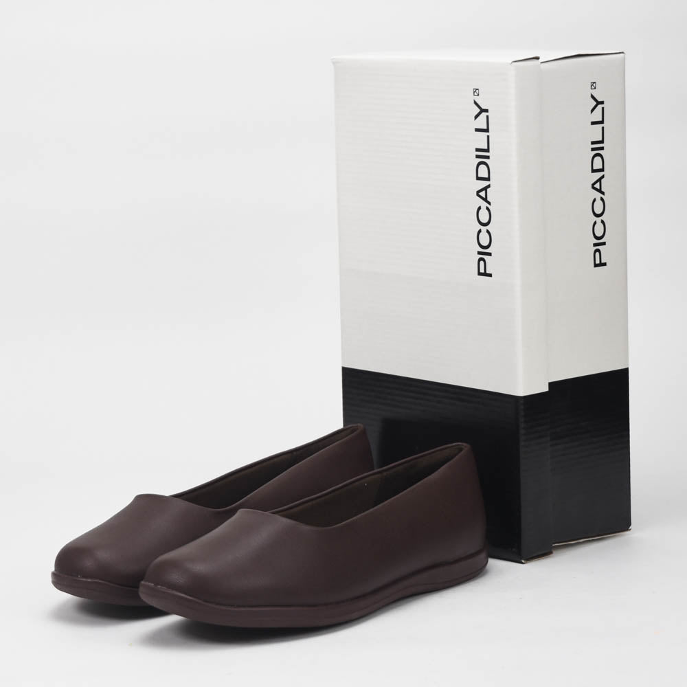 Piccadilly Ballerines Confortables Marron Femme