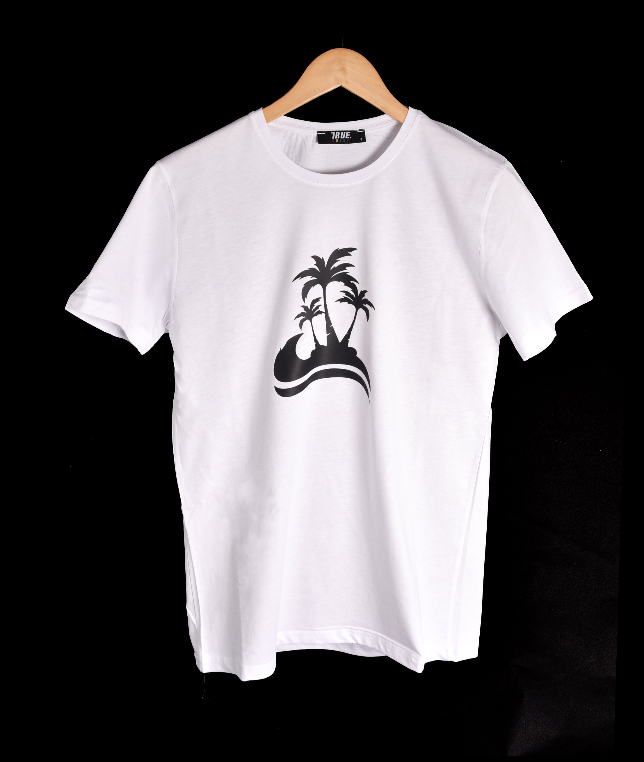 T-shirt BLANC PALMIER