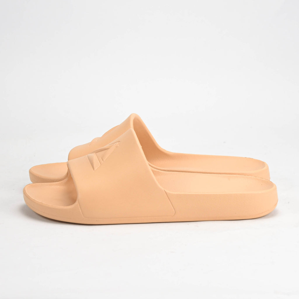 Peak Claquettes Confortables Beige Unisexe