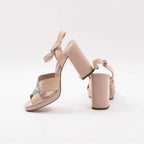André Sandales à Talons et Détail Pailleté Femme