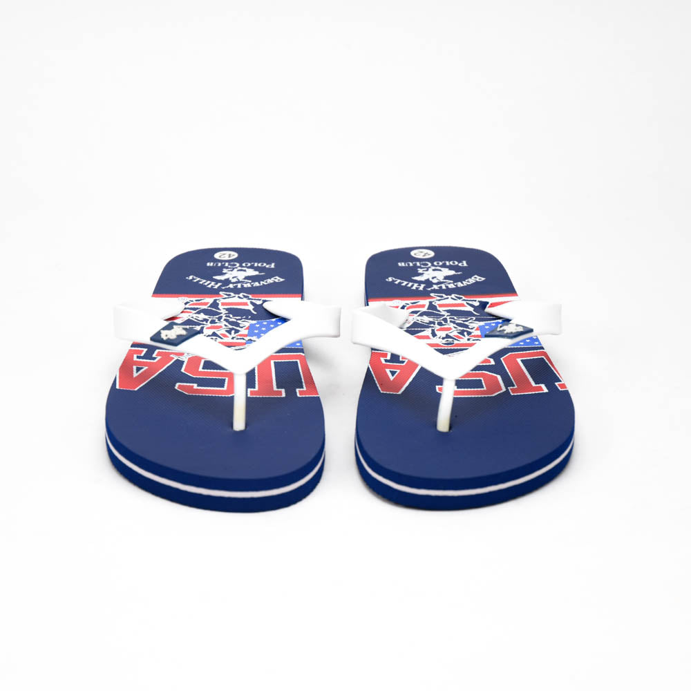 Beverly Hills Polo Club Claquettes Motif USA Homme