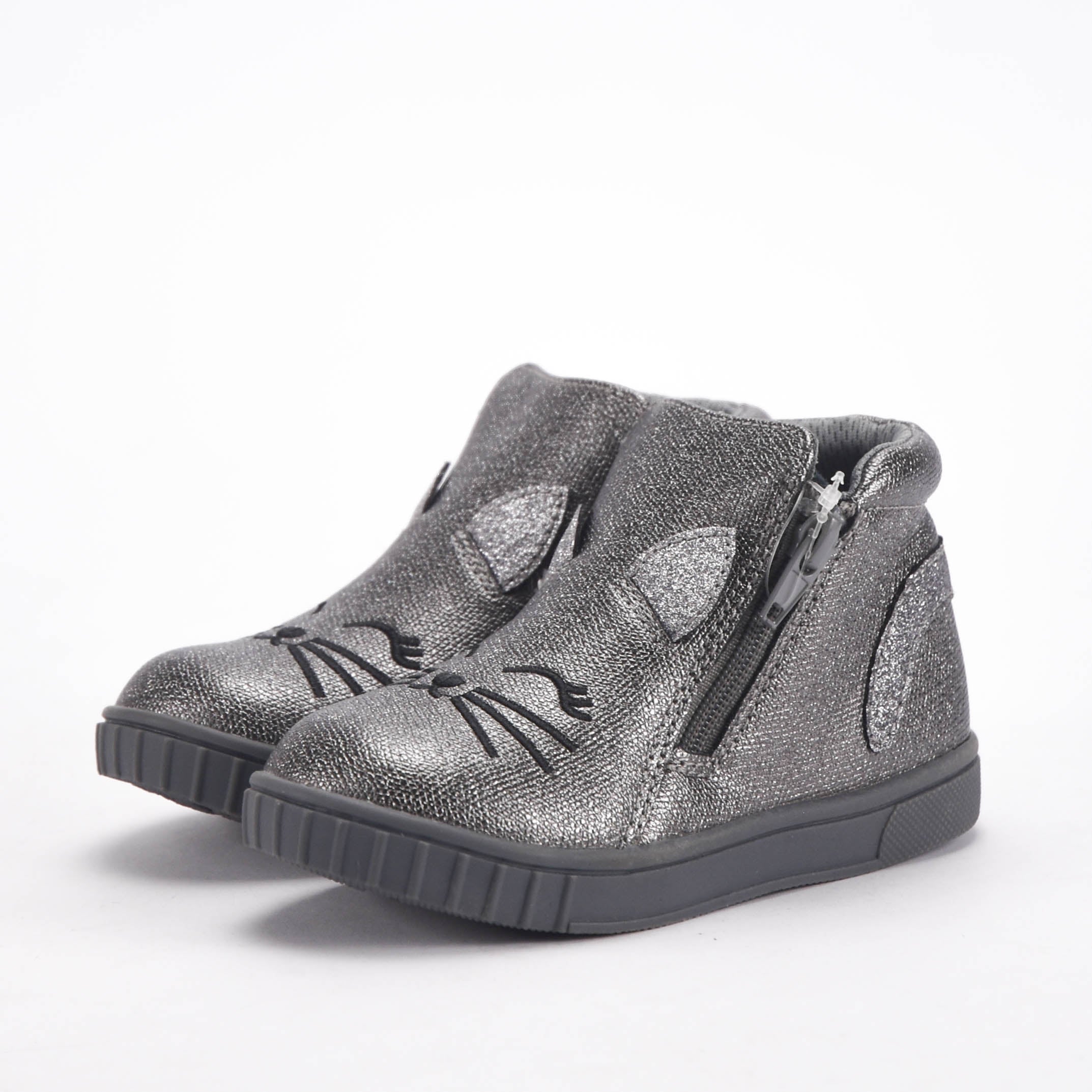 Chicco Bottines Pailletées Motif Chat Fille