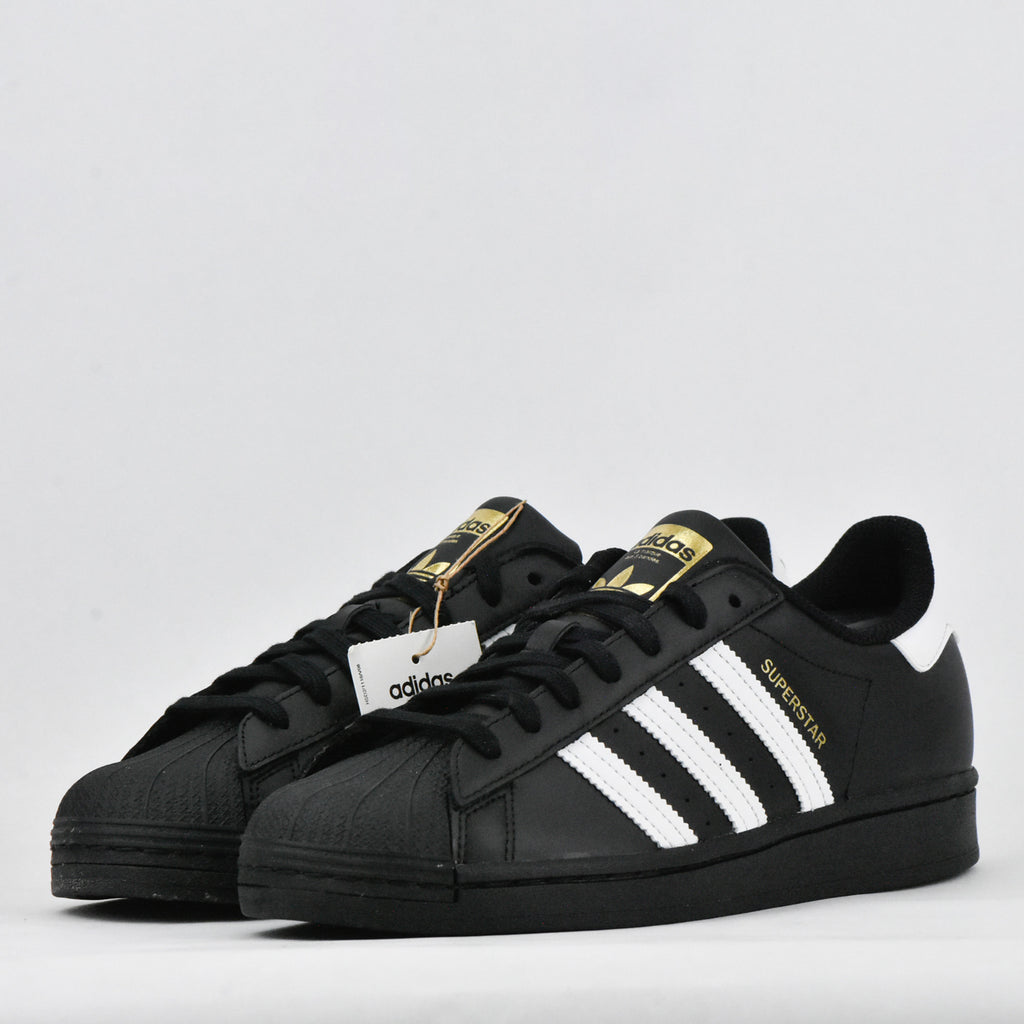 Adidas Superstar Baskets Classiques Noir et Blanc Homme