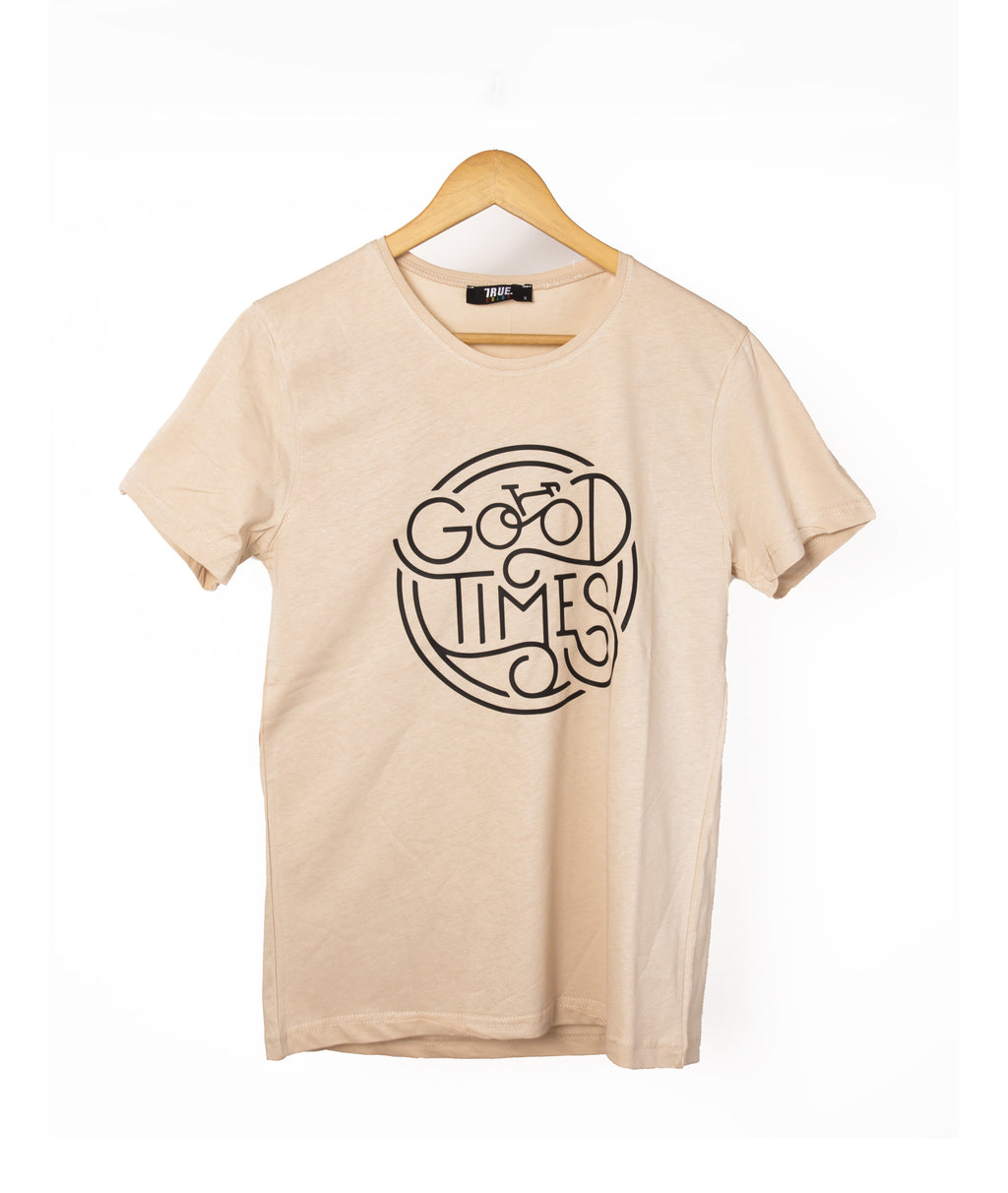 T-shirt BEIGE *GOOD TIMES*