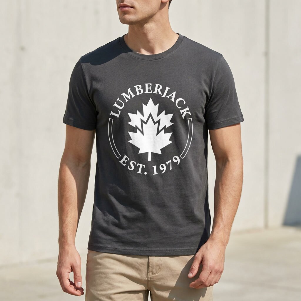 Lumberjack T-shirt Logo Imprimé Homme