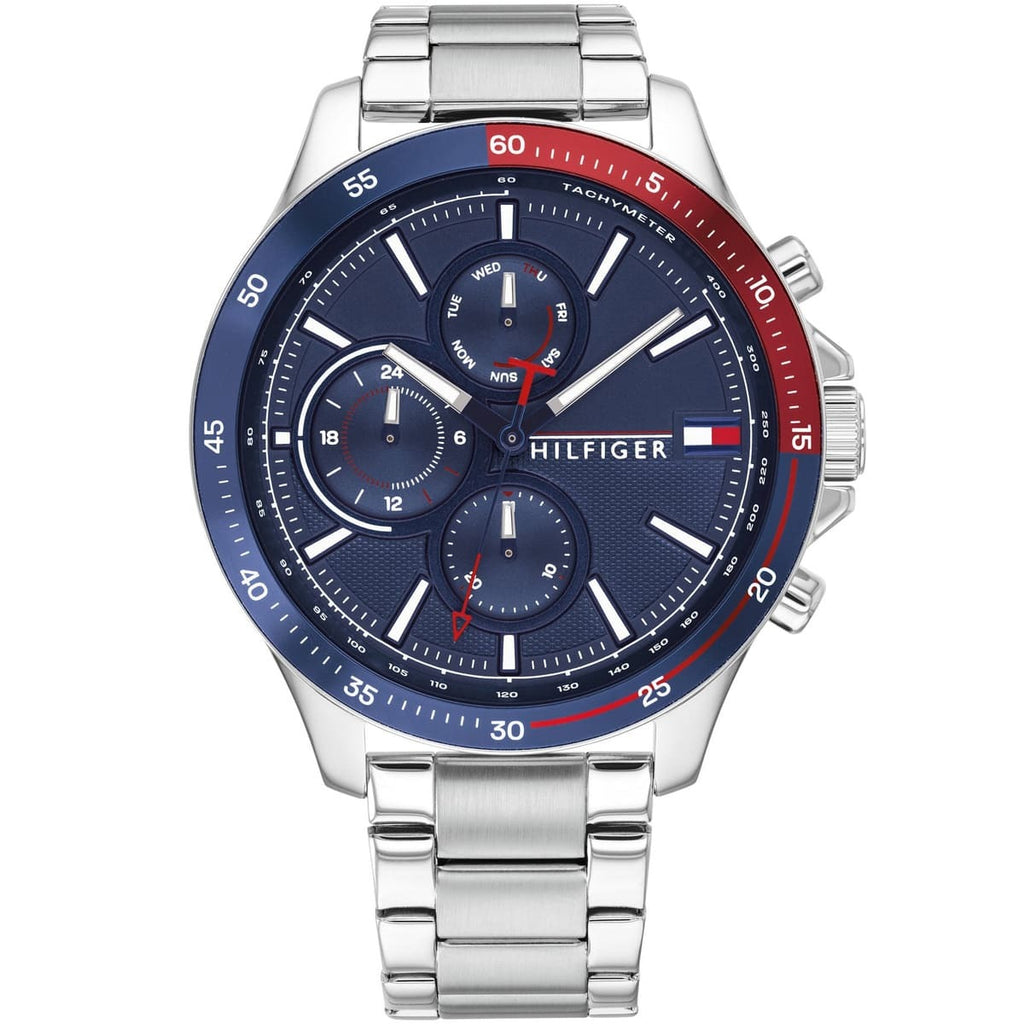 Tommy Hilfiger Montre Chronographe Acier Inoxydable Homme