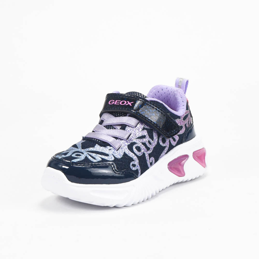 Geox Baskets Lumineuses à Scratch Fille