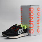 BASKET SUN68 JAKI 2.0 FLUO 11 NERO﻿ 1