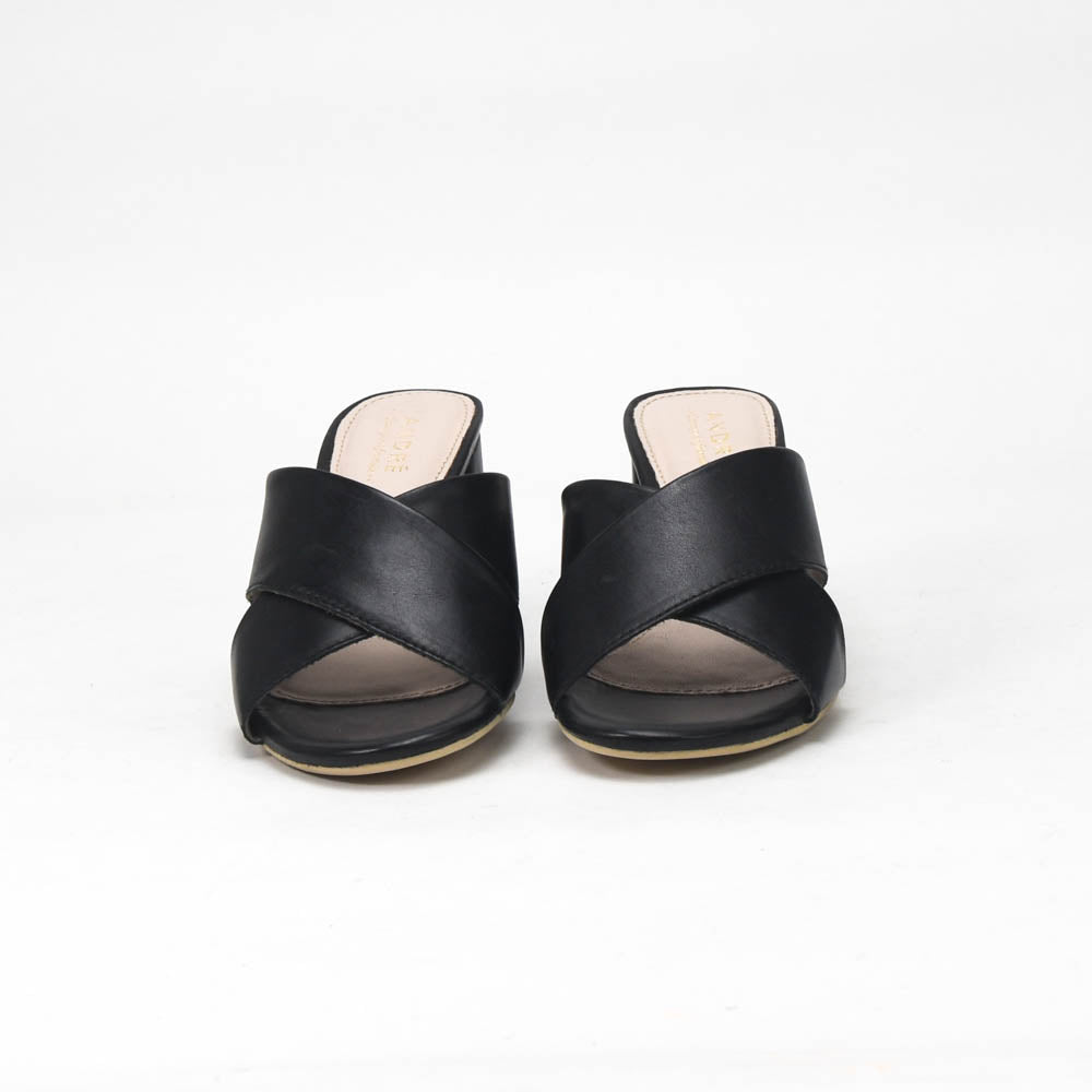 André Mules à Talons Croisées Élégantes Femme