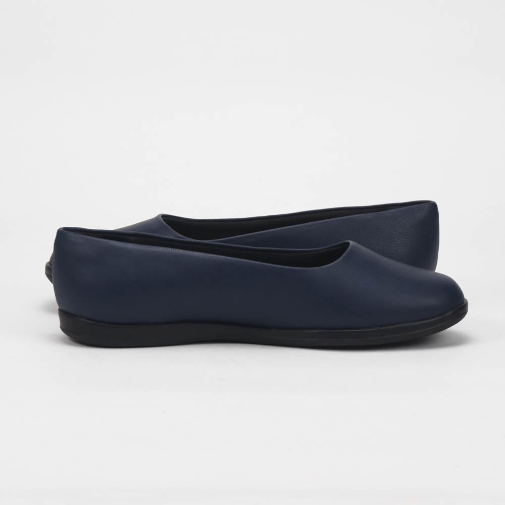 Piccadilly Ballerines Confortables Bleu Marine Femme