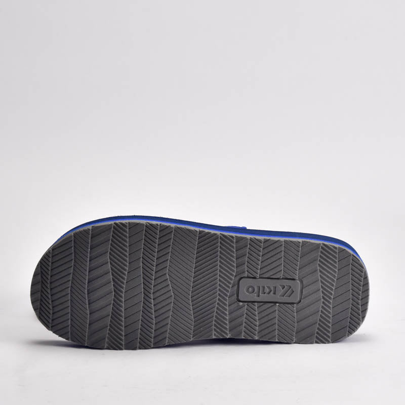 Kito Tongs Confortables Bleu Marine Homme