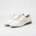 André Chaussures Richelieu Élégantes Blanc Femme