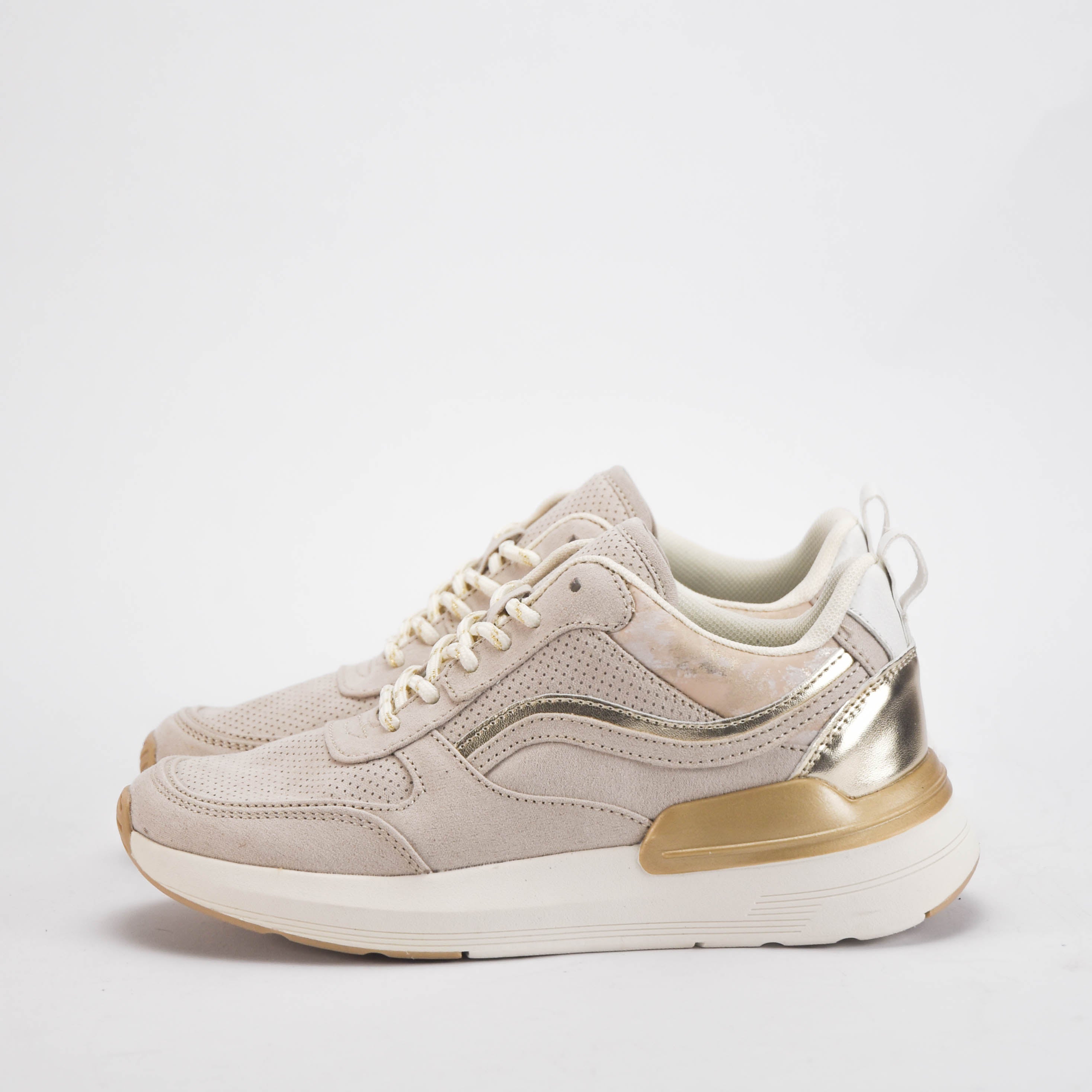 Safety Jogger Baskets Lifestyle Beige et Doré Femme