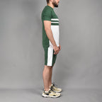 Hard1 Ensemble T-shirt et Short Bicolore Homme