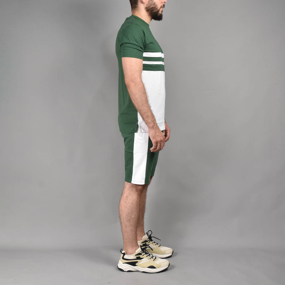 Hard1 Ensemble T-shirt et Short Bicolore Homme