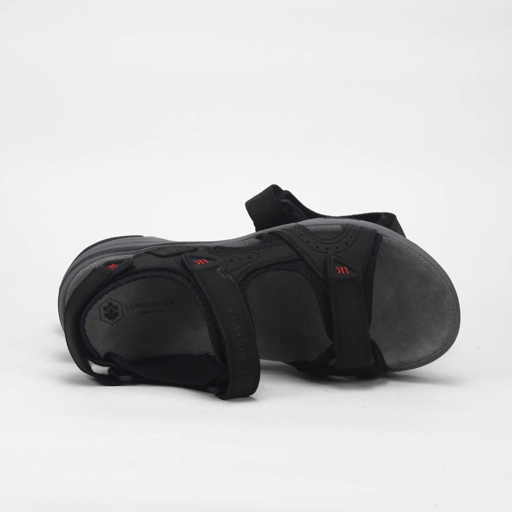 Lumberjack Sandales Confortables Noir Homme