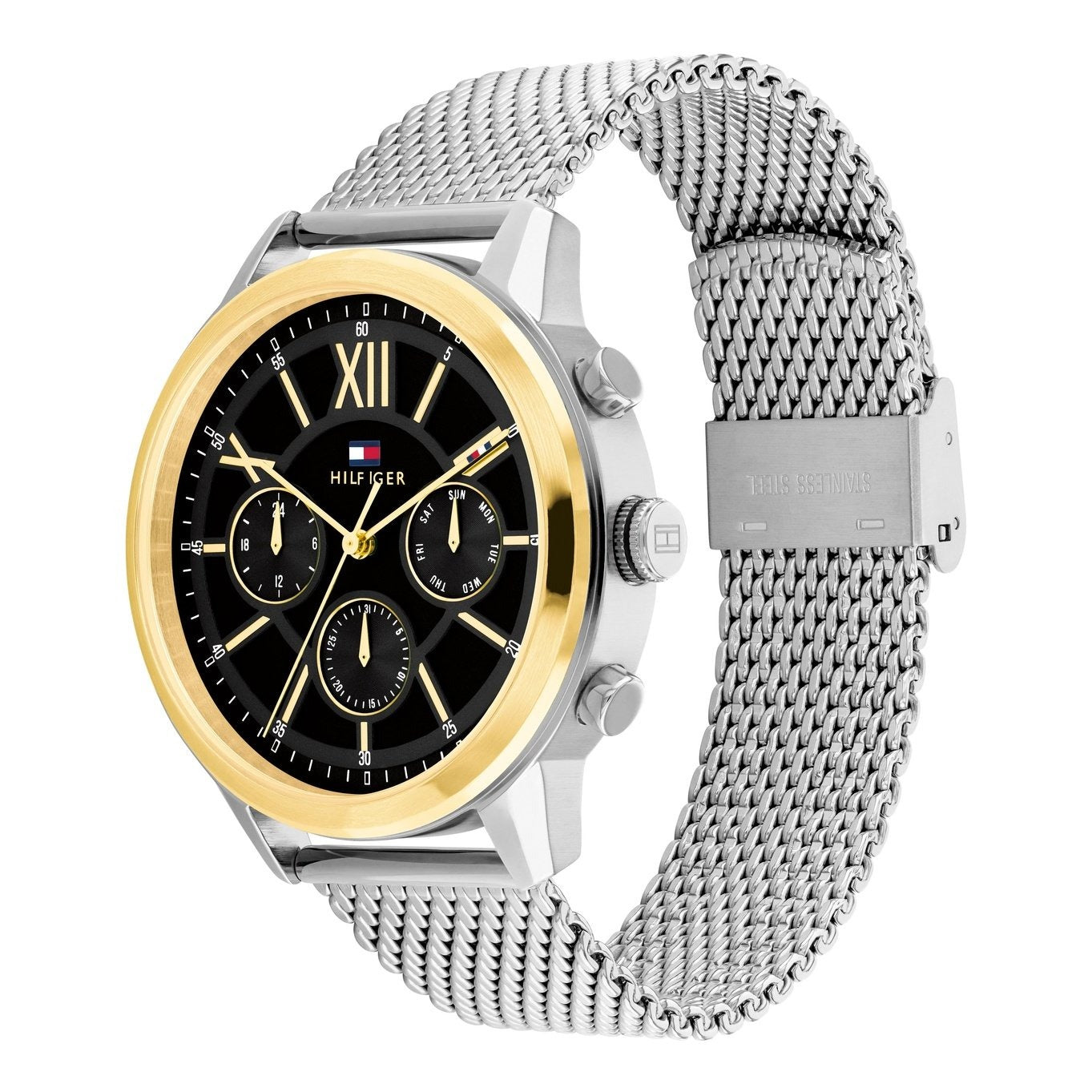 Montre Tommy Hilfiger Bracelet Maille Milanaise Homme