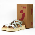 Kimland Sandales Plateforme Multicolores Fille