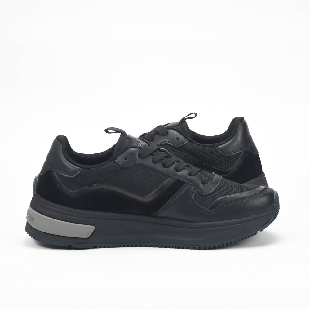 Harmont & Blaine Sneakers Cuir et Textile Noir Homme