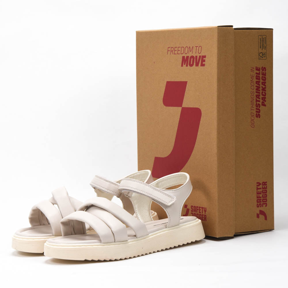 Kimland Sandales Confortables à Brides Beige Fille