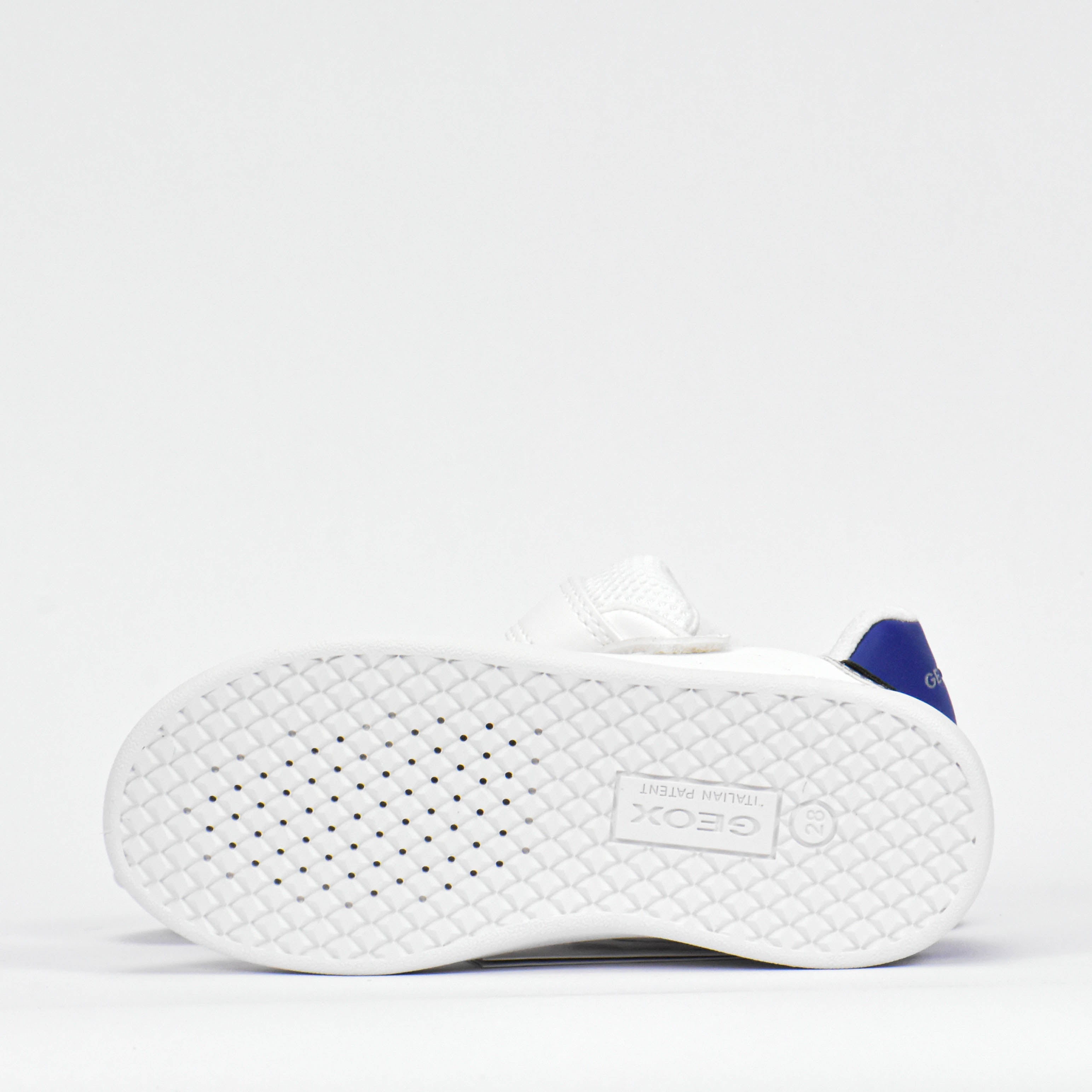 Geox Baskets Eclyper Respirantes Blanc et Bleu Enfant