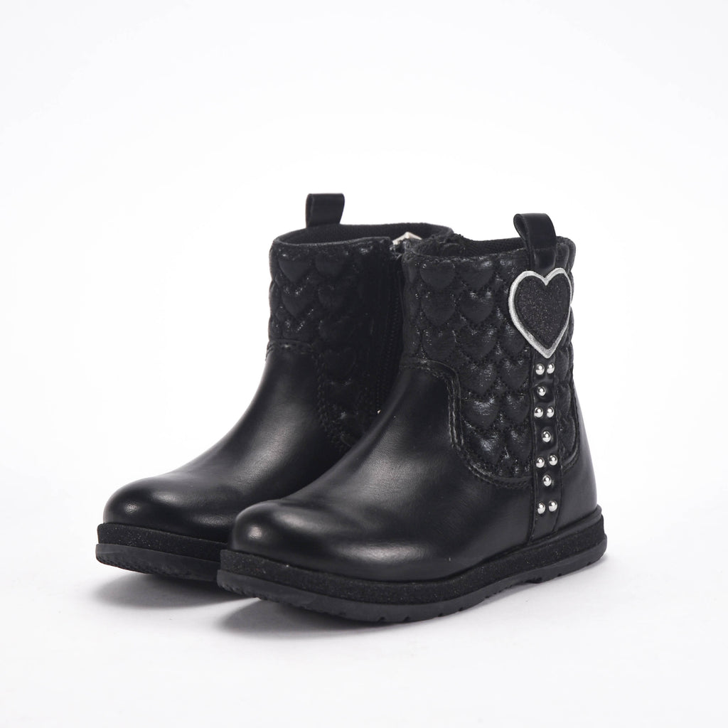 Chicco Bottines à Cœur Matelassé pour Fille
