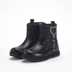 Chicco Bottines à Cœur Matelassé pour Fille